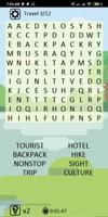 Word Search Block Affiche