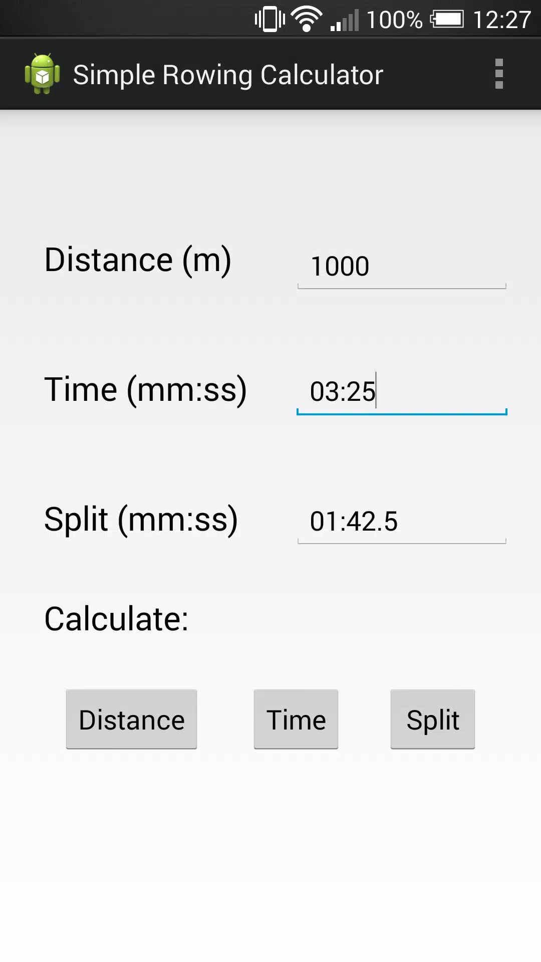Simple Rowing Calculator APK for Android Download