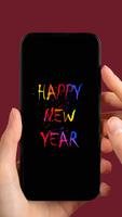 happy new year 2025 wallpaper poster