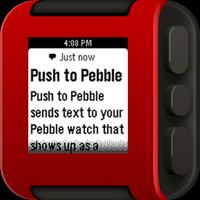 1 Schermata Push to Pebble