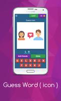 Guess Word Challenge ( icon ) الملصق