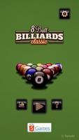 8 BALL BILLIARDS CLASSIC - pool game Affiche