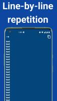 répéteur de texte et mot capture d'écran 3
