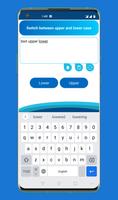 small upper letters - text stylish скриншот 2
