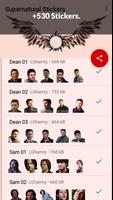 SPN Stickers capture d'écran 1