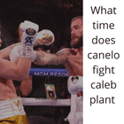 what time does canelo fight icône
