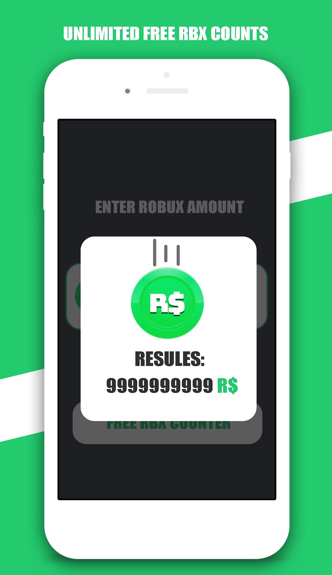 Free Robux Counter For Android Apk Download - hack roblox rs