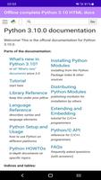 Python 3.10.0 docs پوسٹر