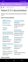 Python 3.12 Offline HTML docs اسکرین شاٹ 2