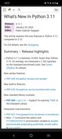 Python 3.11.1 offline docs captura de pantalla 2