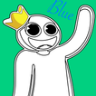 Rainbow Friends Coloring Book