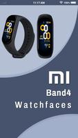 MiBand4 Watchfaces -Watchface for Xiaomi Mi Band 4 الملصق