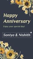 Happy Anniversary Card Maker تصوير الشاشة 2