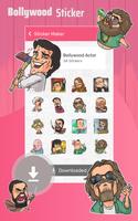 Bollywood Hindi Stickers for WhatsApp 2019 capture d'écran 1