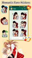 Romantic Love Stickers for whatsapp - WAStickerapp capture d'écran 1