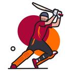 2D Cricket icône