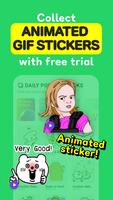 GIF Stickers Affiche