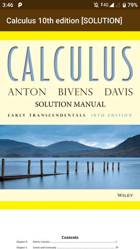 Calculus Solution 10th Editon For Android Apk Download