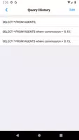 SQLite - Browse Editor Manager captura de pantalla 5