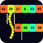 Snake and Blocks puzzle game - Snake block race icon