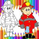 coloriages de pompier APK