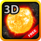 Solar System - The Planets 3D آئیکن