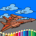 Airplanes Coloring Book