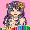Anime Manga Coloring Book icono
