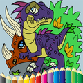 Dinosaur Coloring Book