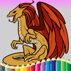 Dragons Coloring Book 图标