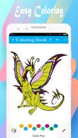 Dragons Coloring Book syot layar 1
