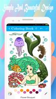 Mermaid Coloring Book โปสเตอร์