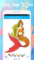 Mermaid Coloring Book ภาพหน้าจอ 3