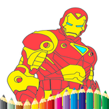 Superhero Coloring Book