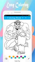 Superhero Coloring Book 截圖 1