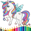 Unicorn Coloring Book