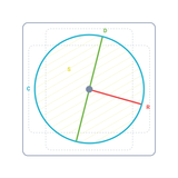 Radius calculator أيقونة