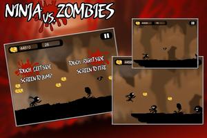 Ninja vs. Zombies ภาพหน้าจอ 1