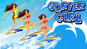 Surfer Girl Affiche