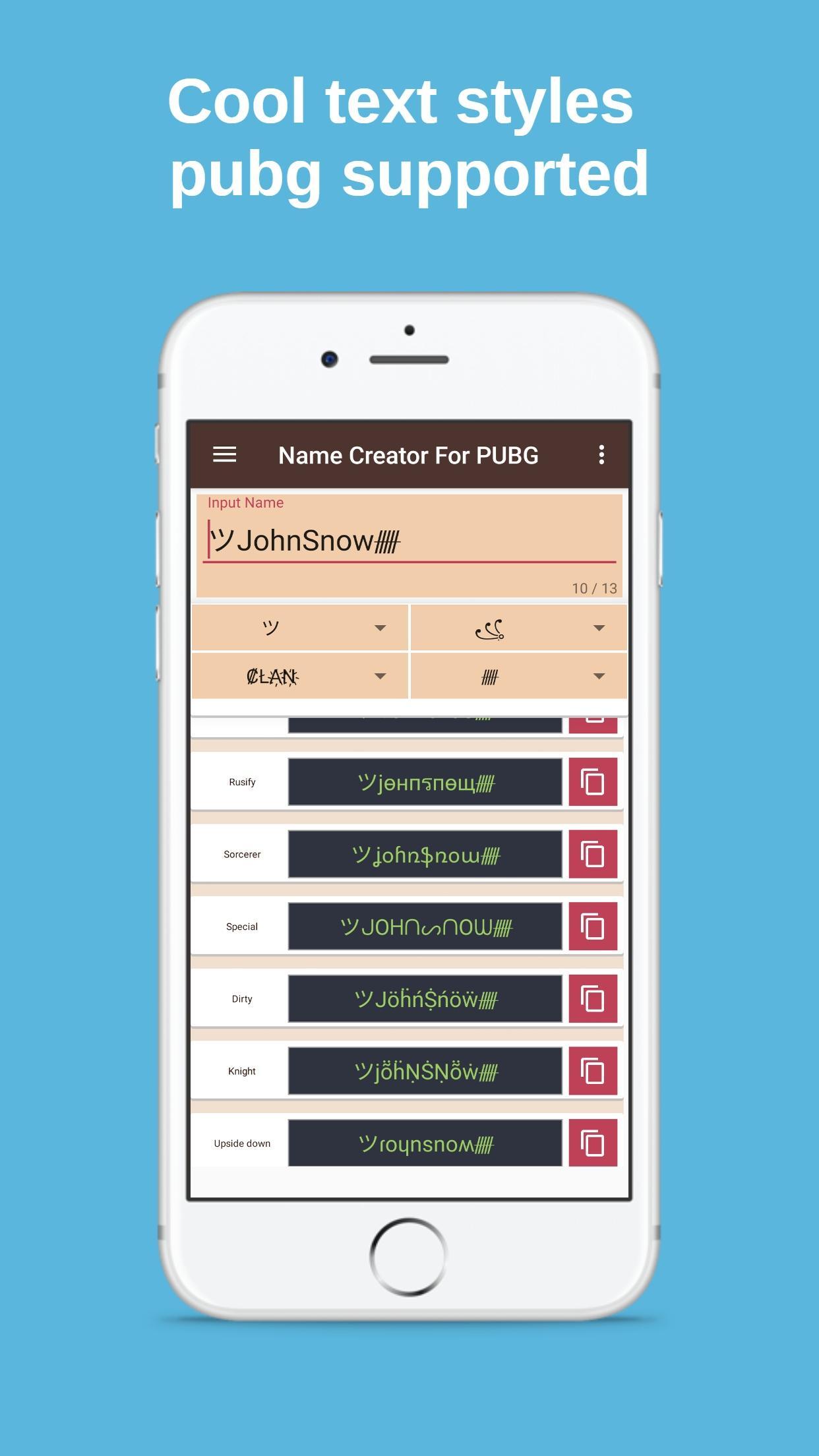 Name Creator For Pubg For Android Apk Download - roblox squad name generator