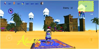 Adventures Aladdin Game 3D Plakat