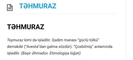 Etimologiya lüğəti - Azerbaycan Etimologiya Lugeti ảnh chụp màn hình 3