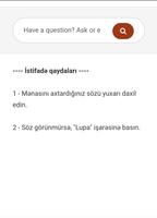 izahli luget - azerbaycan dili izahlı lüğət sözlük screenshot 1