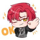 Werewolf Romance Sticker APK