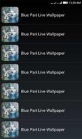 Blue Pari Live Wallpaper تصوير الشاشة 2