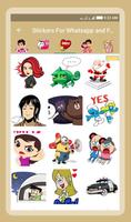 Stickers For Whatsapp & Facebook 截图 2
