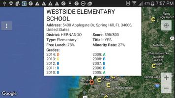 3 Schermata Florida School Grade Map FLDOE