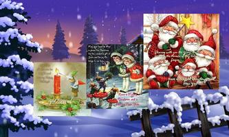 Classic Christmas Cards & Photo Frames Affiche