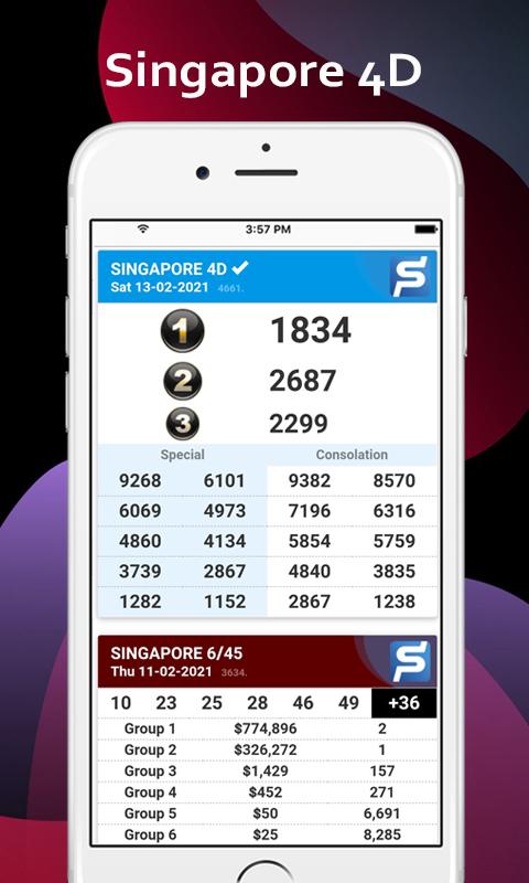 Singapore 4d live draw
