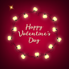 Happy Valentine's Day Lovely Images Wishes eCards icône
